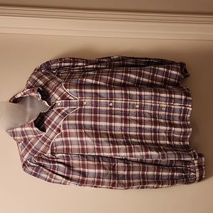 ANA womens snap front shirt